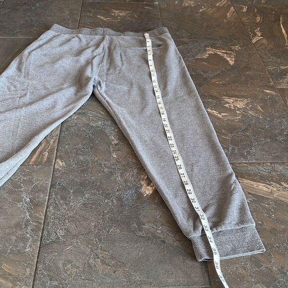 Zara Essentials Men's Joggers Sweatpants Gray Size Large - Picture 9 of 10